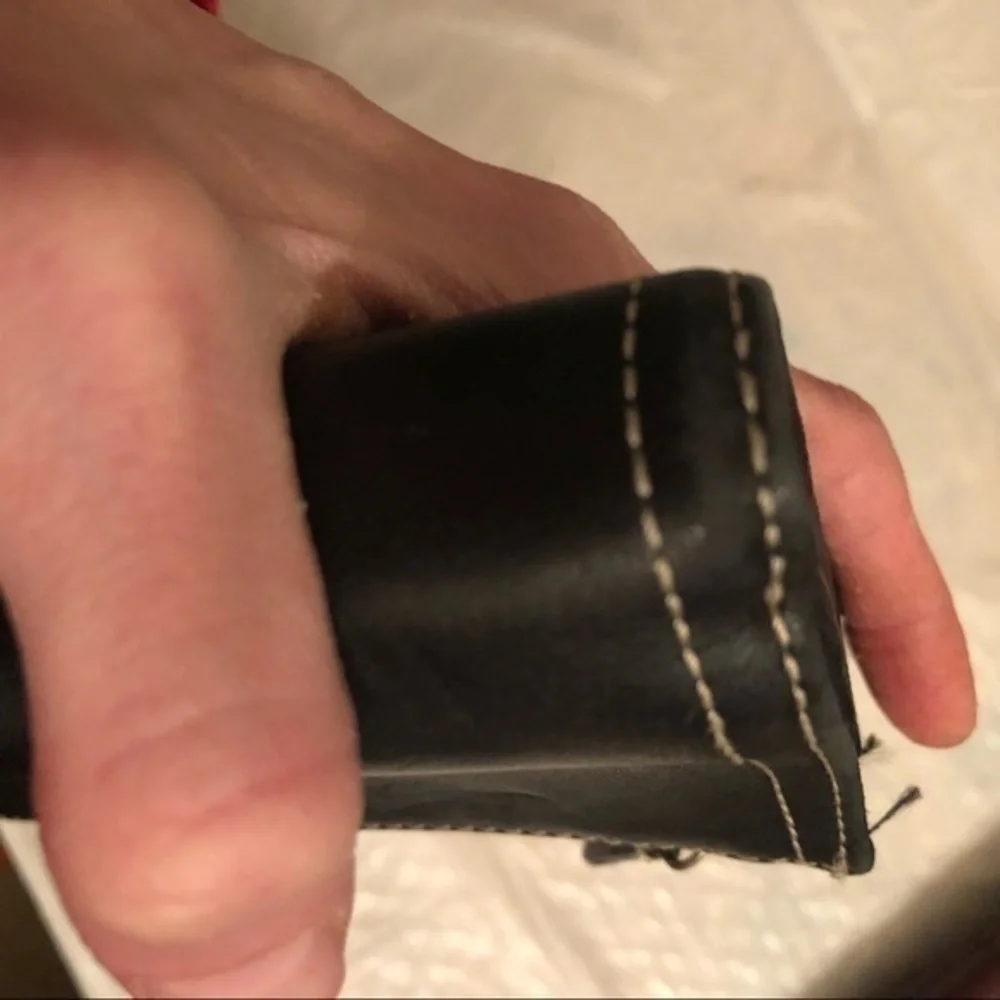 Coach black checkbook wallet - Picture 6 of 16